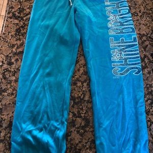 Justice girls light blue sweatpants. Size 14